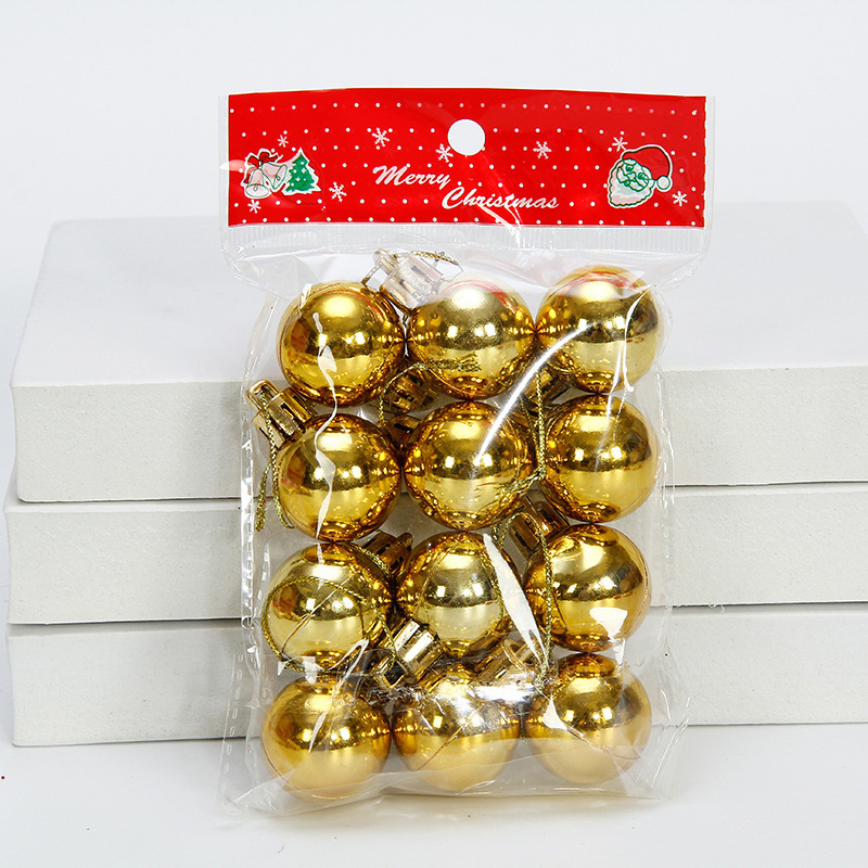 Candle Lighter - 12pcs 3cm 크리스마스 공 크리스마스 트리