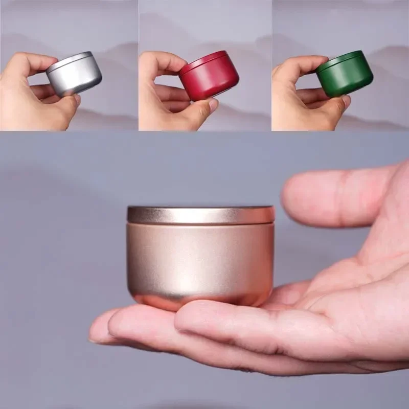 Candle Containers - 1Pc 30ml 미니 주석 상자 금속