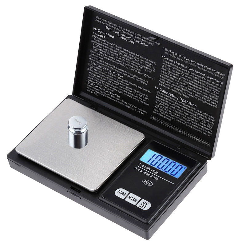 Candle Wax Scale - 0.01g 쥬얼리 미니 스테인레스 스틸 전자