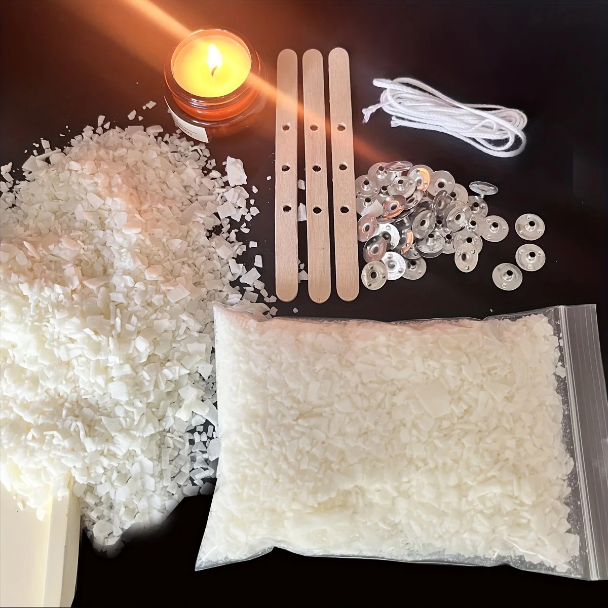 Candle Making Kit - 양초 만들기 키트 100G 소이 왁스