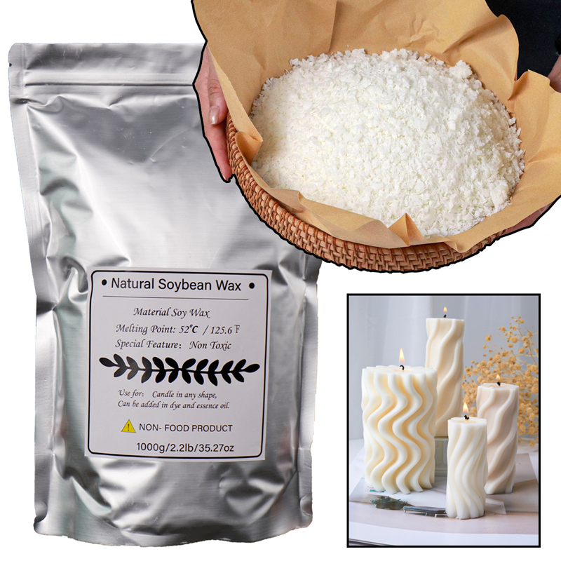 1000g 500g 250g 100g 천연 소이 왁스  - Candle Making Kit 리뷰 및 가격