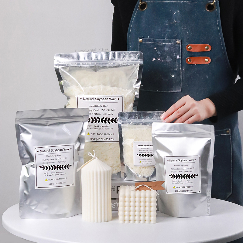 1000g 500g 250g 100g 천연 소이 왁스  - Candle Making Kit 리뷰 및 가격