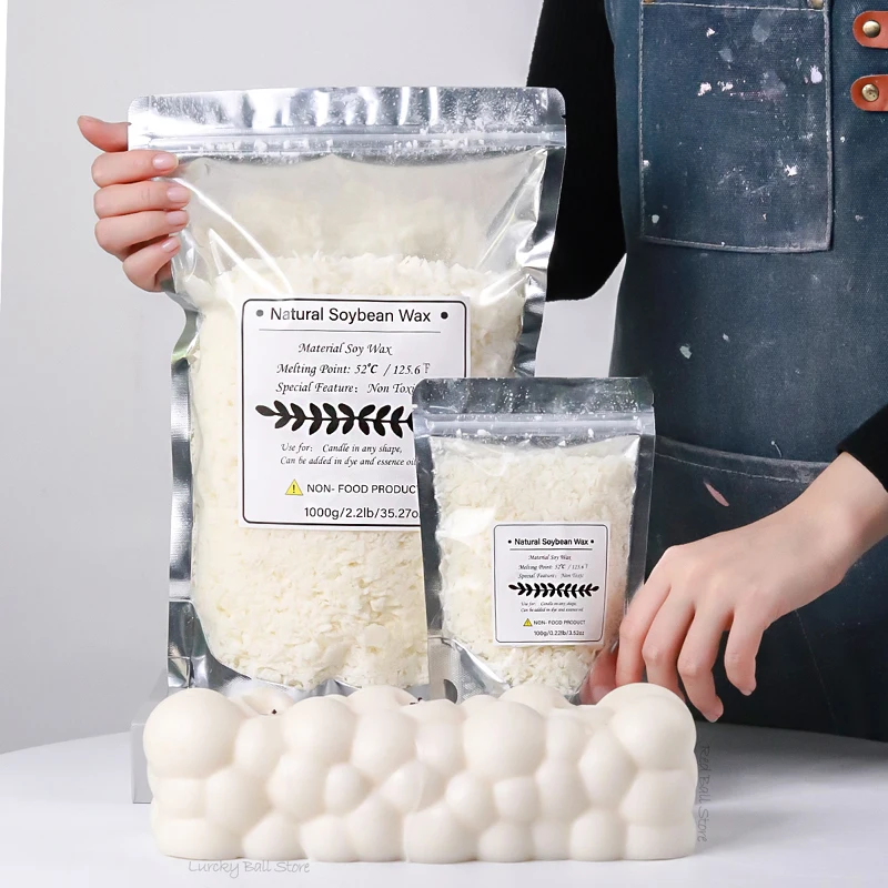 1000g 500g 250g 100g 천연 소이 왁스  - Candle Making Kit 리뷰 및 가격