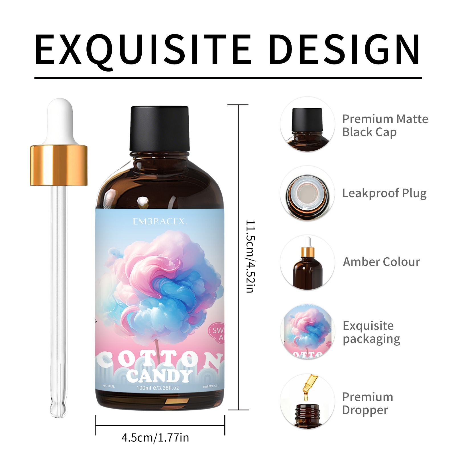 100ml 코튼 캔디 향 오일 디퓨저 캔들 제작용 친구 - Silk Candle 리뷰 및 가격