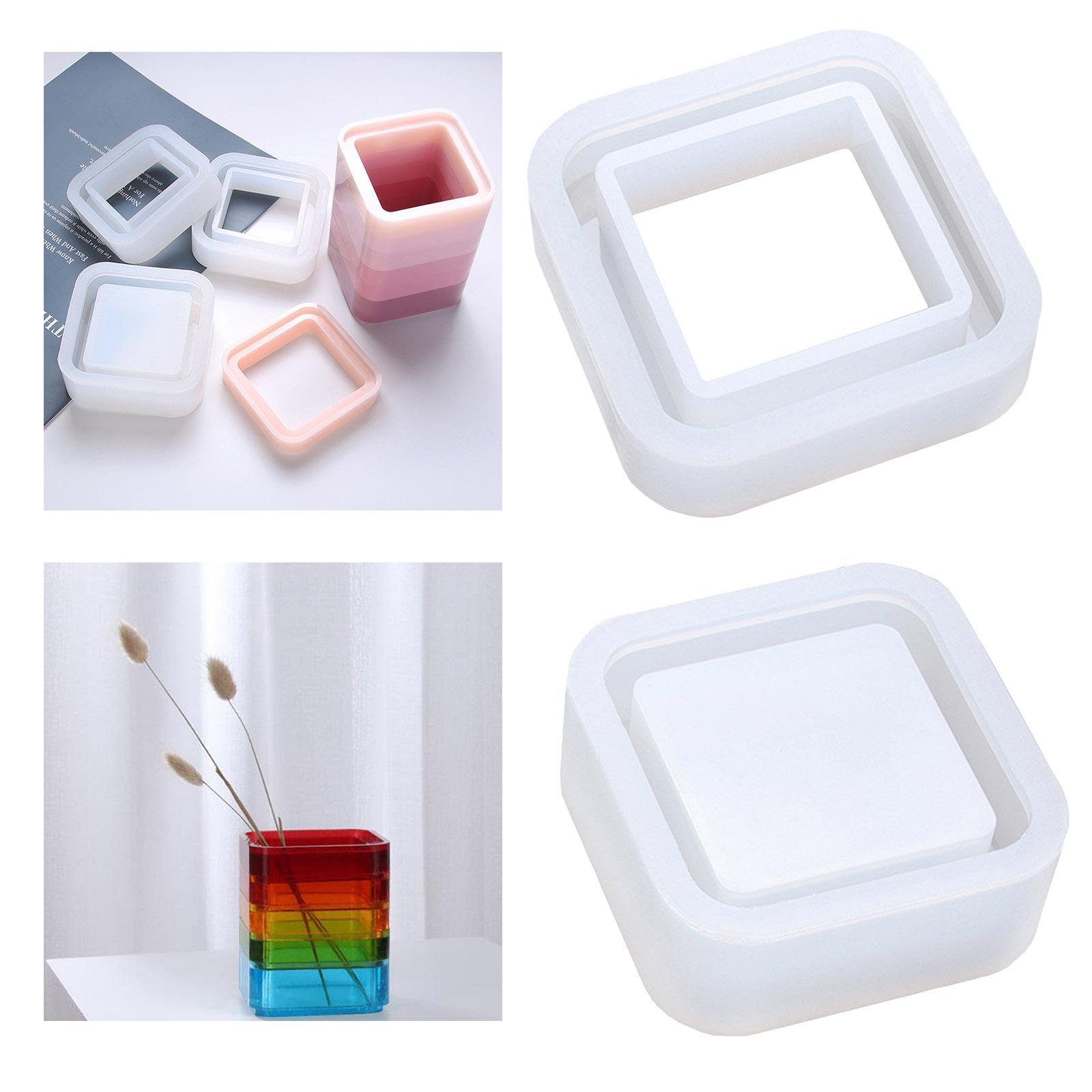 레진 몰드, 실리콘 주얼리 상자 몰드, 에폭시 DIY  - Candle Containers 리뷰 및 가격