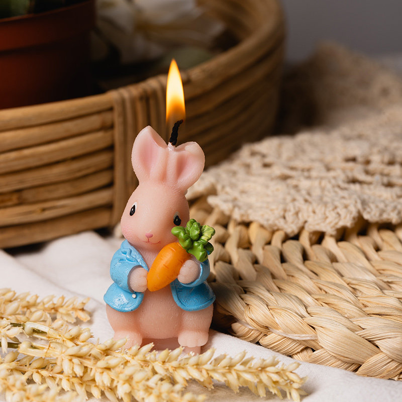 어린이 파티 용품 창의적인 생일 초 귀여운 토끼 별자리 - Soy Wax 리뷰 및 가격