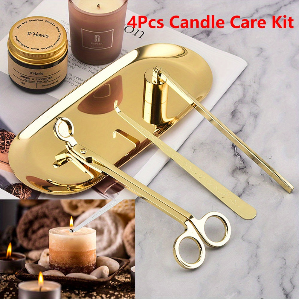 4 개/대 럭셔리 캔들 케어 키트 스테인레스 스틸 심지 - Candle Wick 리뷰 및 가격