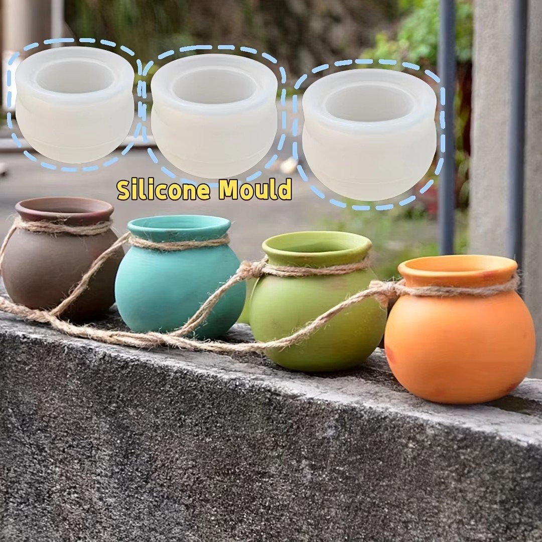 실리콘 화분 몰드, 레진 몰드, 에폭시 몰드, 향초 몰 - Candle Containers 리뷰 및 가격