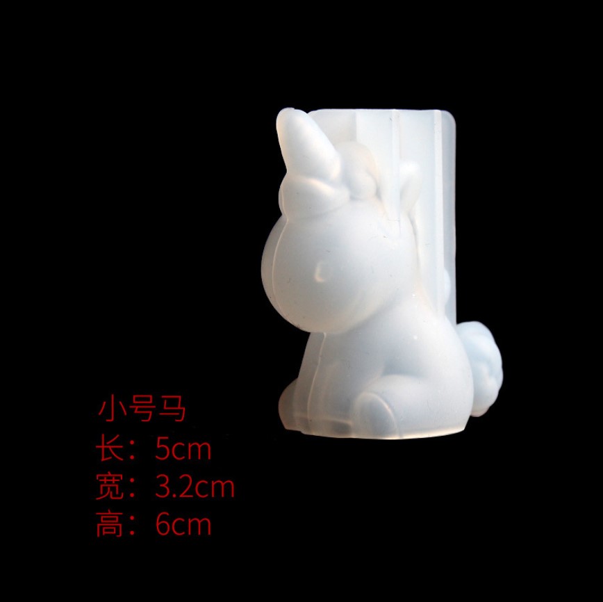 투명 유니콘 실리콘 에폭시 수지 금형 기하학 곰 토끼  - Candle Molds 리뷰 및 가격