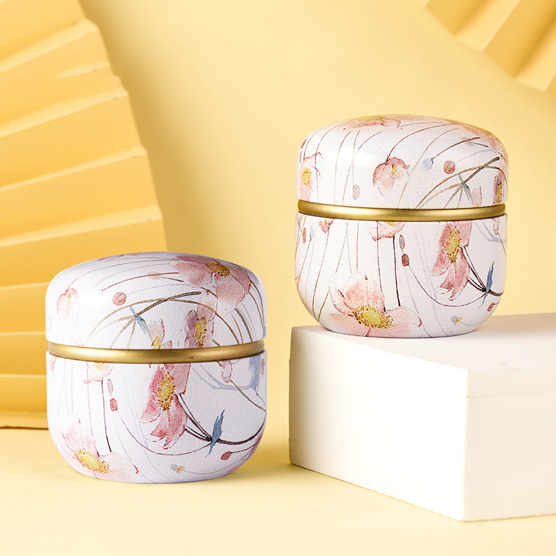 차 용기 양초 캔 차 상자 사탕 간식 작은 원형 캔 미 - Candle Containers 리뷰 및 가격