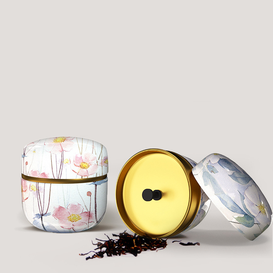 차 용기 양초 캔 차 상자 사탕 간식 작은 원형 캔 미 - Candle Containers 리뷰 및 가격