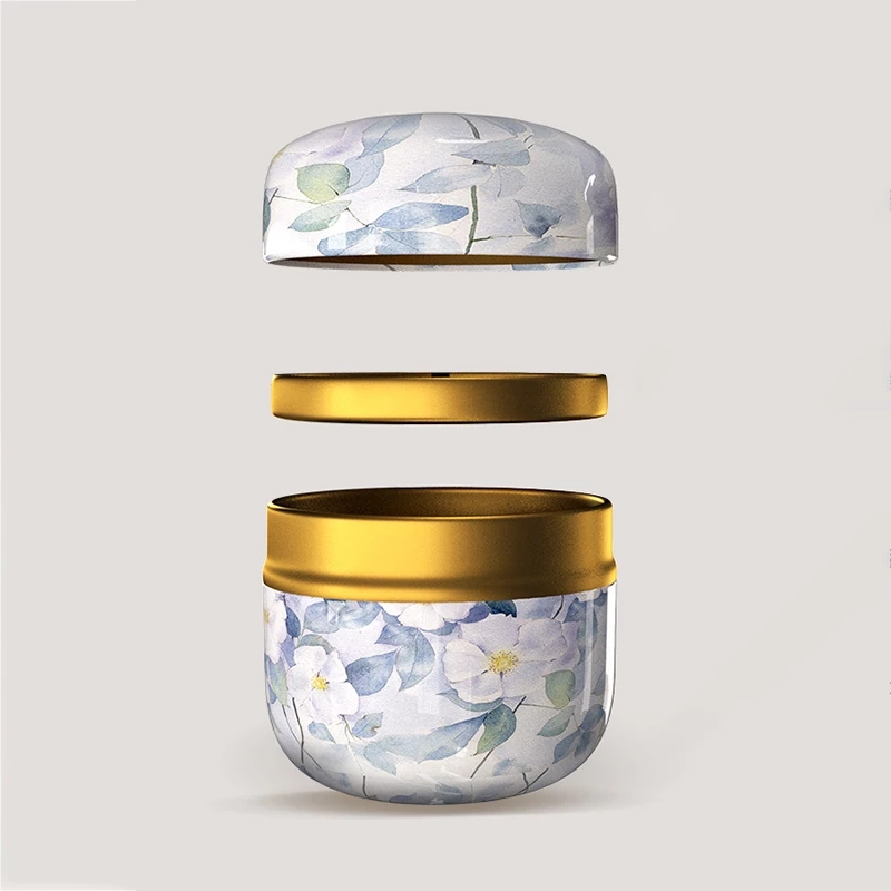 차 용기 양초 캔 차 상자 사탕 간식 작은 원형 캔 미 - Candle Containers 리뷰 및 가격