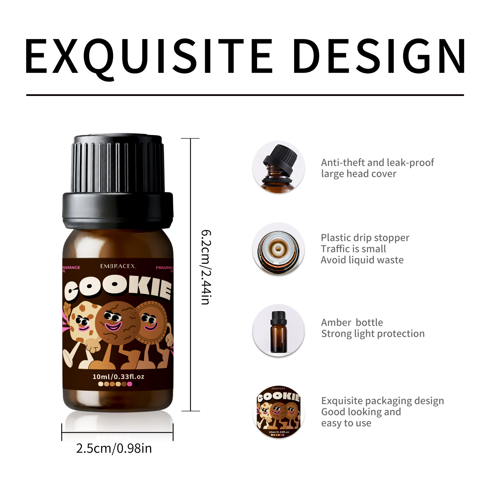 10ml 쿠키 향 오일, 리드 디퓨저 오일, 오래 지속 - Candle Fragrance 리뷰 및 가격