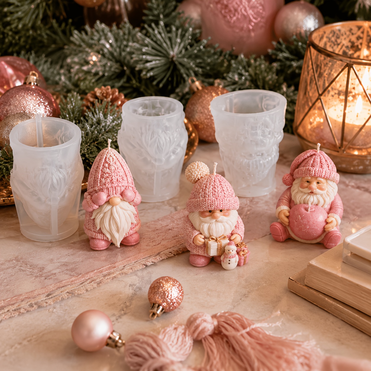 크리스마스 홀리데이 노움 실리콘 캔들 몰드, 노르딕 산 - Candle Making Kit 리뷰 및 가격