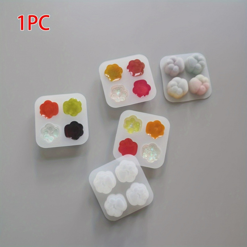 1개의 고양이 발 패턴 실리콘 몰드 세트-4A 독특한  - Candle Making Kit 리뷰 및 가격