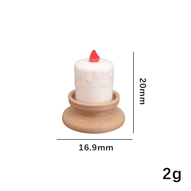 3개입 1/12 스케일 인형의 집 미니 캔들 홀더, 사 - Candle Wax Scale 리뷰 및 가격