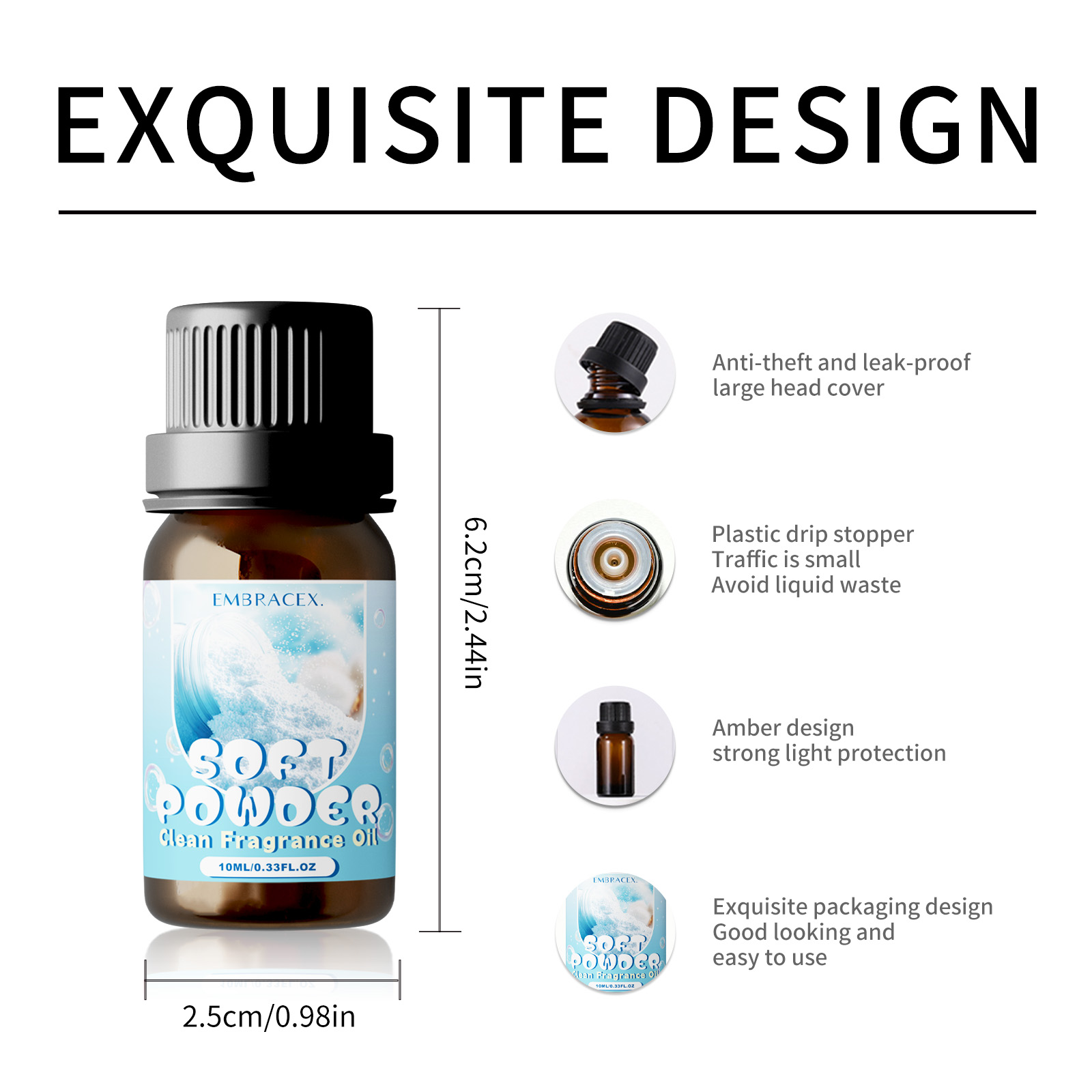 10ml 소프트 파우더 에센셜 오일 바닐라 바이올렛 로 - Candle Fragrance 리뷰 및 가격